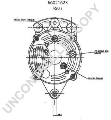 Prestolite Electric Alternator/Dynamo 66021623