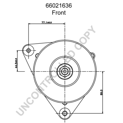 Prestolite Electric Alternator/Dynamo 66021636