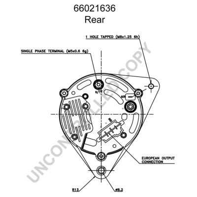 Prestolite Electric Alternator/Dynamo 66021636