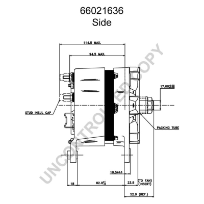 Prestolite Electric Alternator/Dynamo 66021636