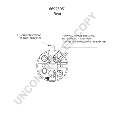 Prestolite Electric Starter 66925051