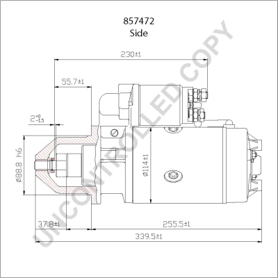 Prestolite Electric Starter 857472GB