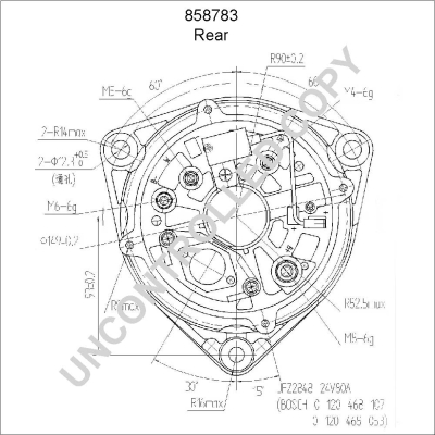 Prestolite Electric Alternator/Dynamo 858783