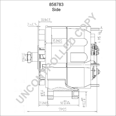 Prestolite Electric Alternator/Dynamo 858783