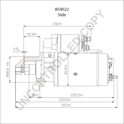 Prestolite Electric Starter 859022