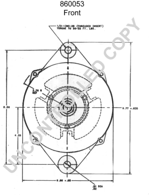 Prestolite Electric Alternator/Dynamo 860053