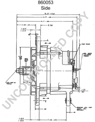 Prestolite Electric Alternator/Dynamo 860053