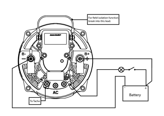 Prestolite Electric Alternator/Dynamo 860053