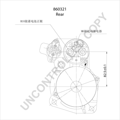 Prestolite Electric Starter 860321