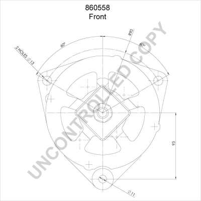 Prestolite Electric Alternator/Dynamo 860558