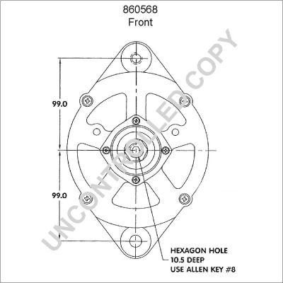 Prestolite Electric Alternator/Dynamo 860568