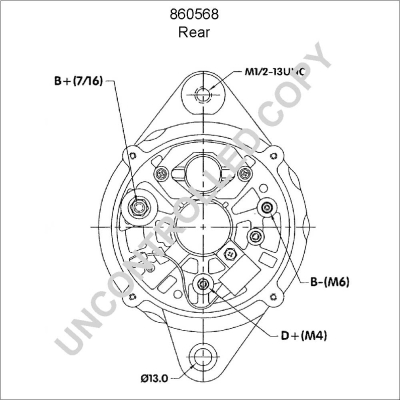 Prestolite Electric Alternator/Dynamo 860568