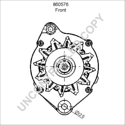 Prestolite Electric Alternator/Dynamo 860576