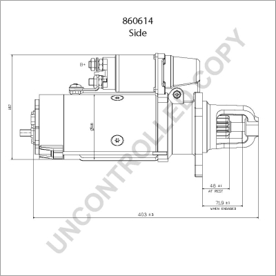 Prestolite Electric Starter 860614