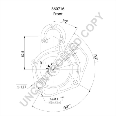 Prestolite Electric Starter 860716