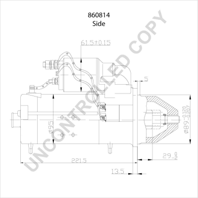 Prestolite Electric Starter 860814