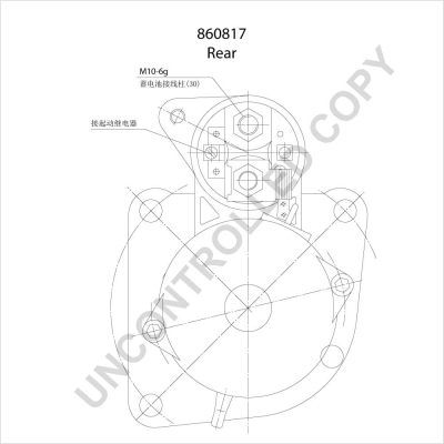 Prestolite Electric Starter 860817