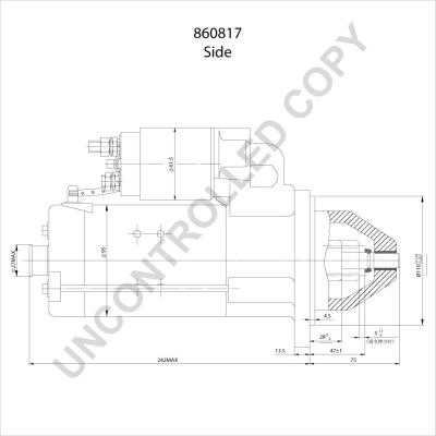 Prestolite Electric Starter 860817