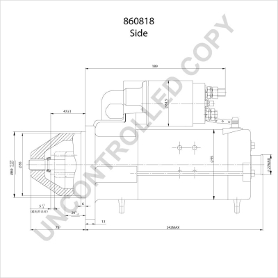 Prestolite Electric Starter 860818