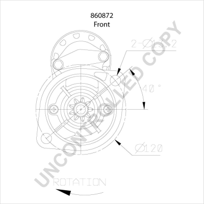Prestolite Electric Starter 860872