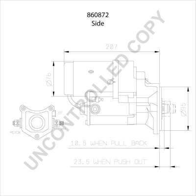 Prestolite Electric Starter 860872