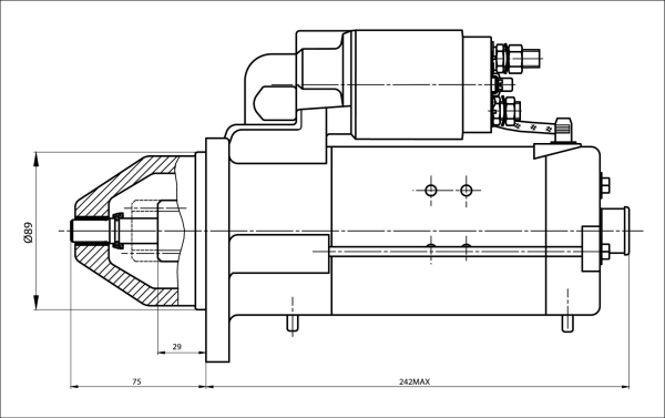 Prestolite Electric Starter 861037