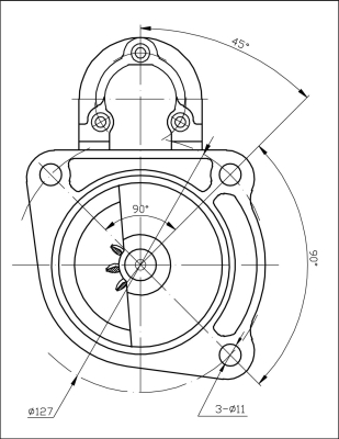 Prestolite Electric Starter 861038