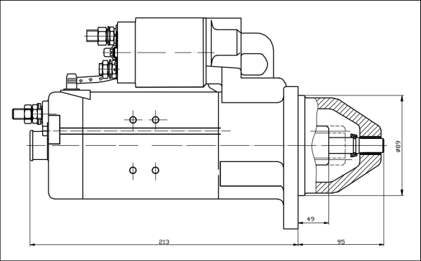 Prestolite Electric Starter 861038