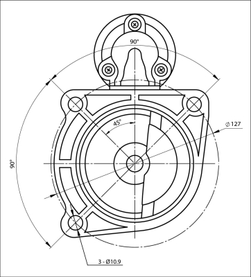 Prestolite Electric Starter 861039