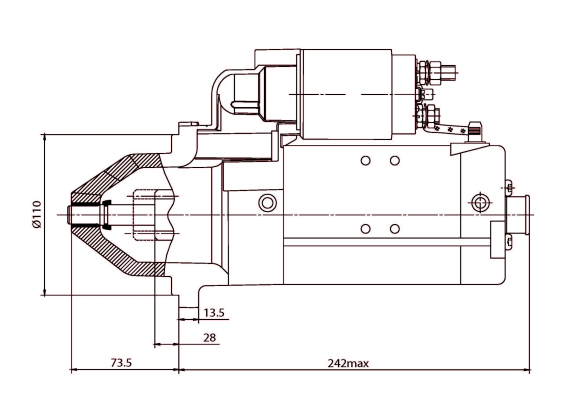Prestolite Electric Starter 861049