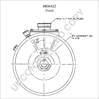 Prestolite Electric Alternator/Dynamo 880642Z