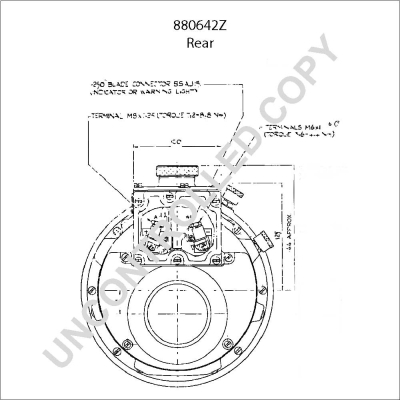 Prestolite Electric Alternator/Dynamo 880642Z