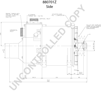 Prestolite Electric Alternator/Dynamo 880701Z