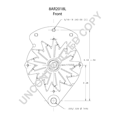 Prestolite Electric Alternator/Dynamo 8AR2018L