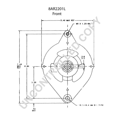 Prestolite Electric Alternator/Dynamo 8AR2201L