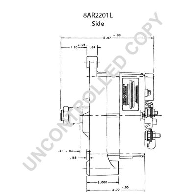 Prestolite Electric Alternator/Dynamo 8AR2201L