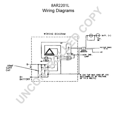 Prestolite Electric Alternator/Dynamo 8AR2201L