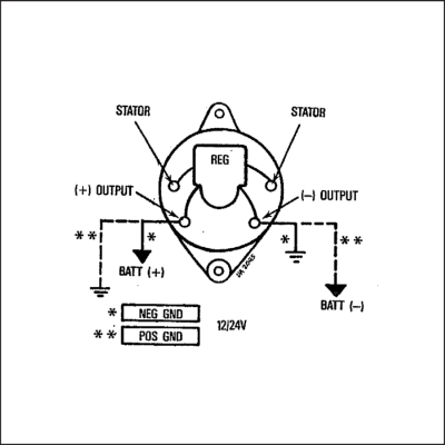 Prestolite Electric Alternator/Dynamo 8HC2023KS