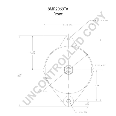 Prestolite Electric Alternator/Dynamo 8MR2069TA