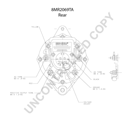 Prestolite Electric Alternator/Dynamo 8MR2069TA