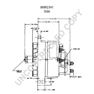 Prestolite Electric Alternator/Dynamo 8MR2341