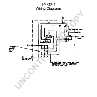 Prestolite Electric Alternator/Dynamo 8MR2341