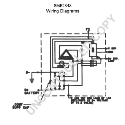 Prestolite Electric Alternator/Dynamo 8MR2348