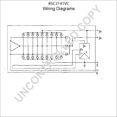 Prestolite Electric Alternator/Dynamo 8SC3141VC