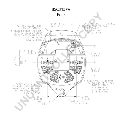 Prestolite Electric Alternator/Dynamo 8SC3157V