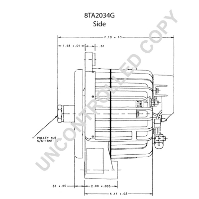 Prestolite Electric Alternator/Dynamo 8TA2034G