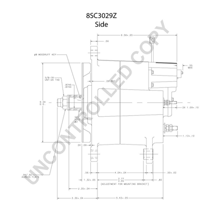 Prestolite Electric Alternator/Dynamo 8SC3029Z