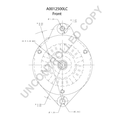 Prestolite Electric Alternator/Dynamo A0012500LC