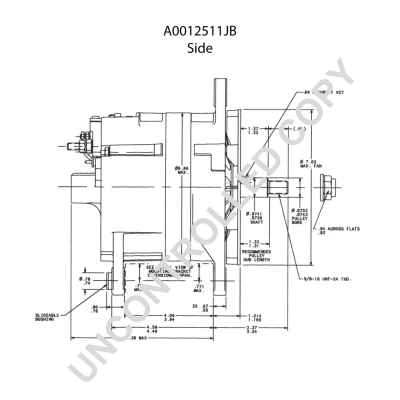 Prestolite Electric Alternator/Dynamo A0012511JB