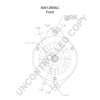 Prestolite Electric Alternator/Dynamo A0012800LC